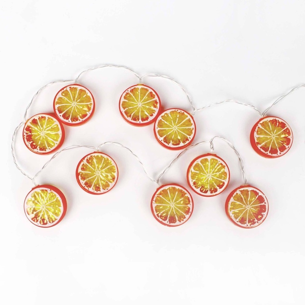FUN DAY 10 LED Oranges String Lights - Picture 5 of 6
